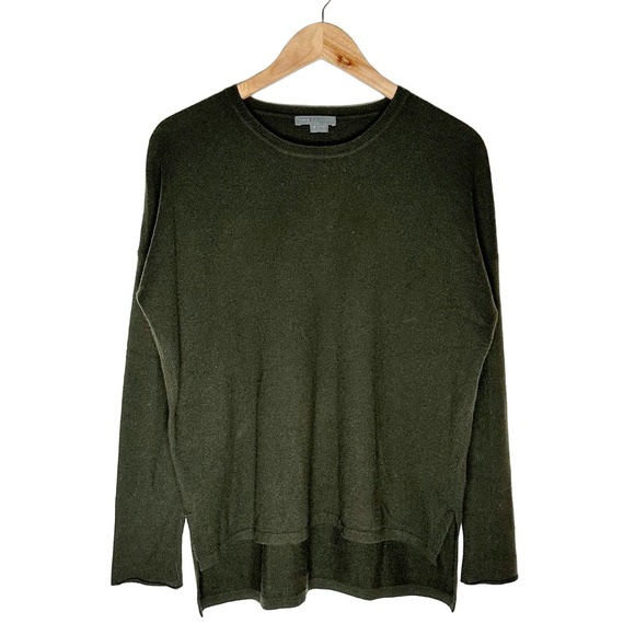 Vince Sweaters - Vince | Women | Dark Forest Green 100% Cashmere Crew Neck Sweater | Small